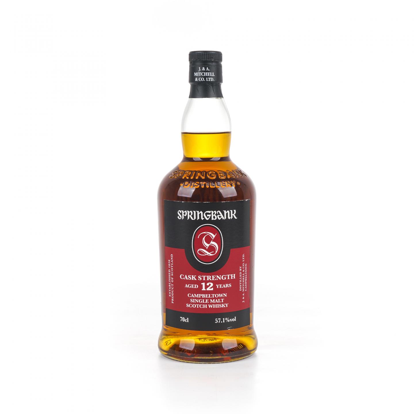 Springbank 云顶 12年 2019 红标 57.1% 桶强
