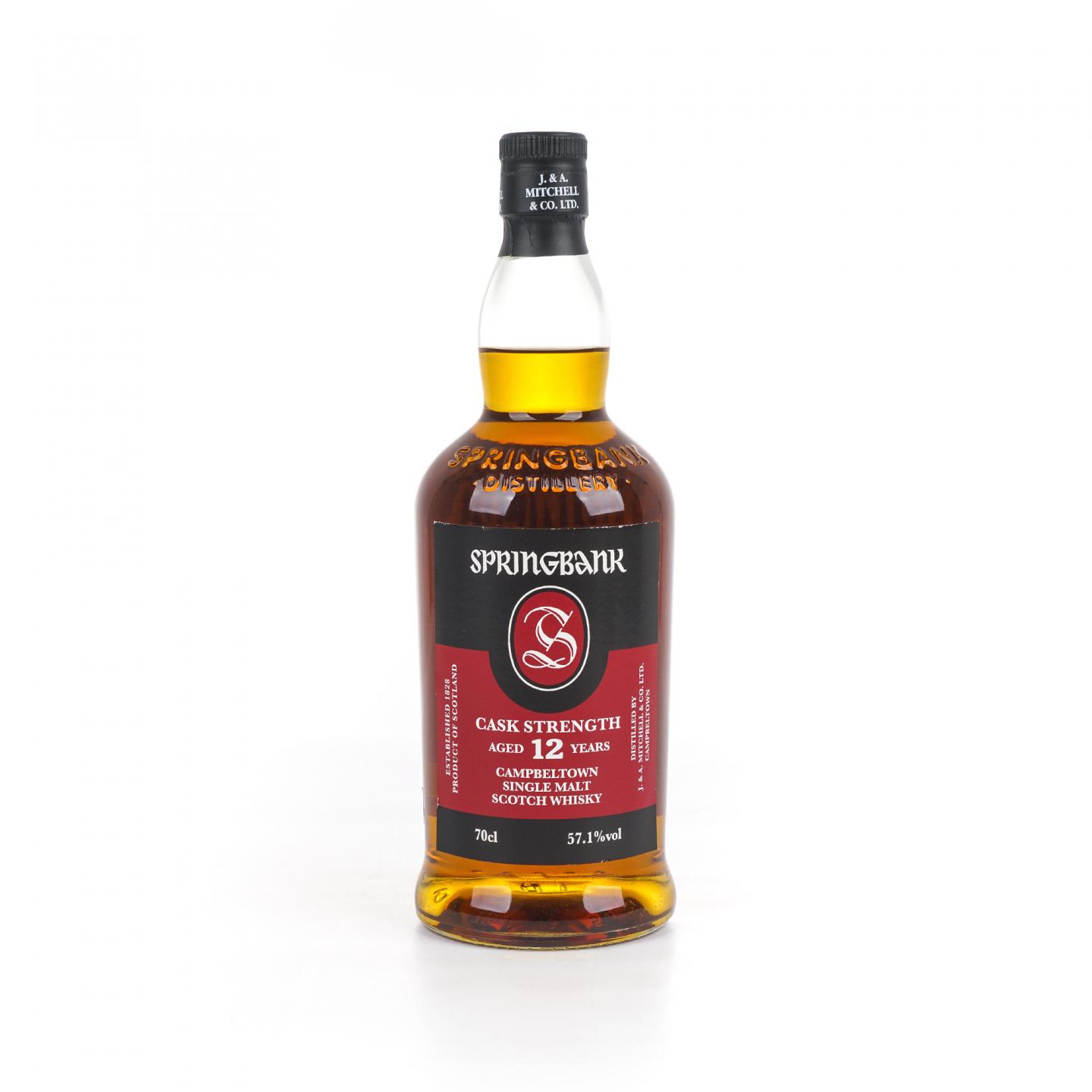 Springbank 云顶 12年 2019 红标 桶强 57.1%