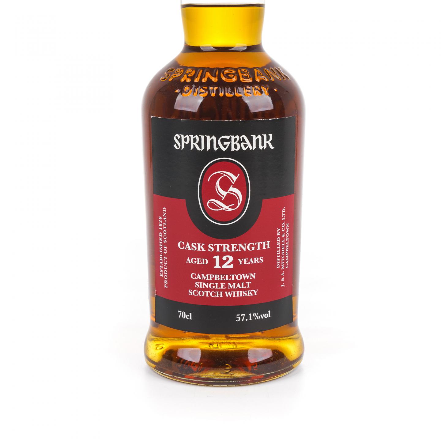 Springbank 云顶 12年 2019 红标 桶强 57.1%