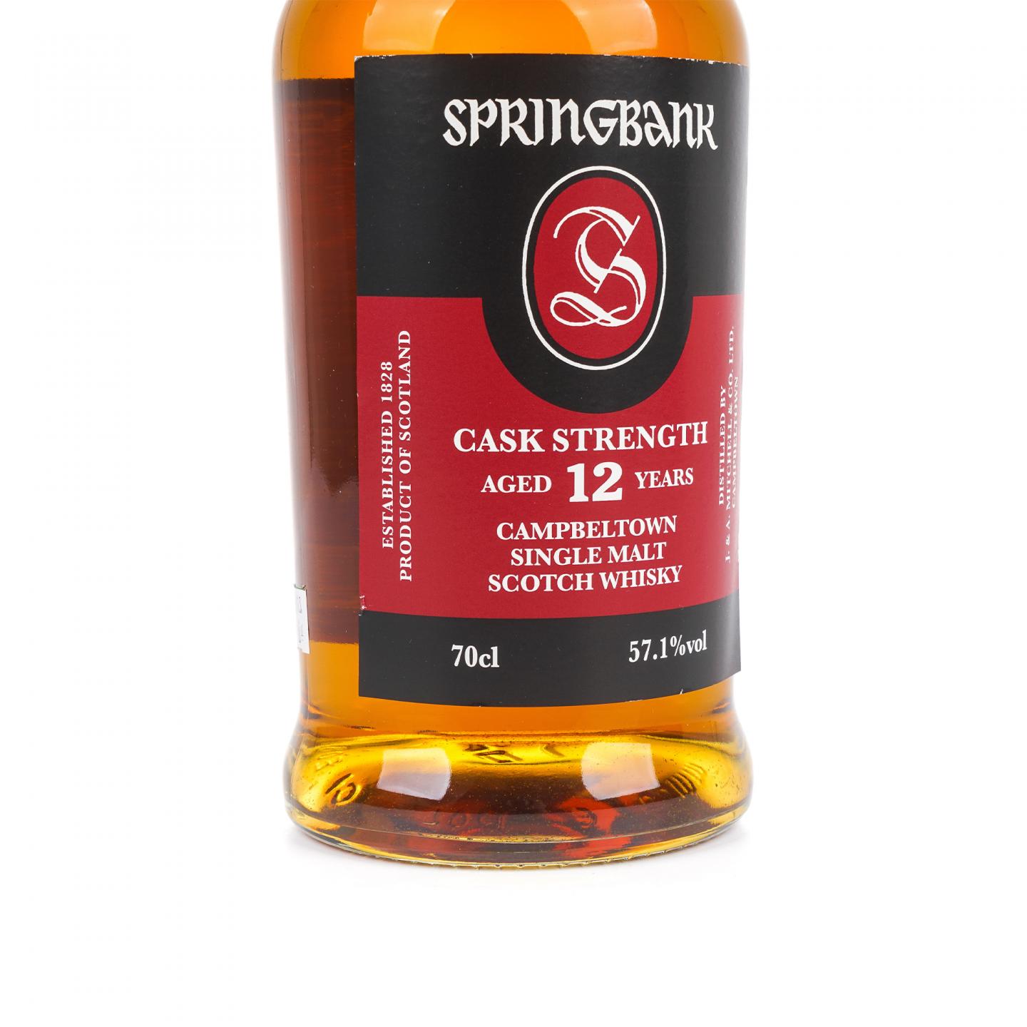 Springbank 云顶 12年 2019 红标 桶强 57.1%