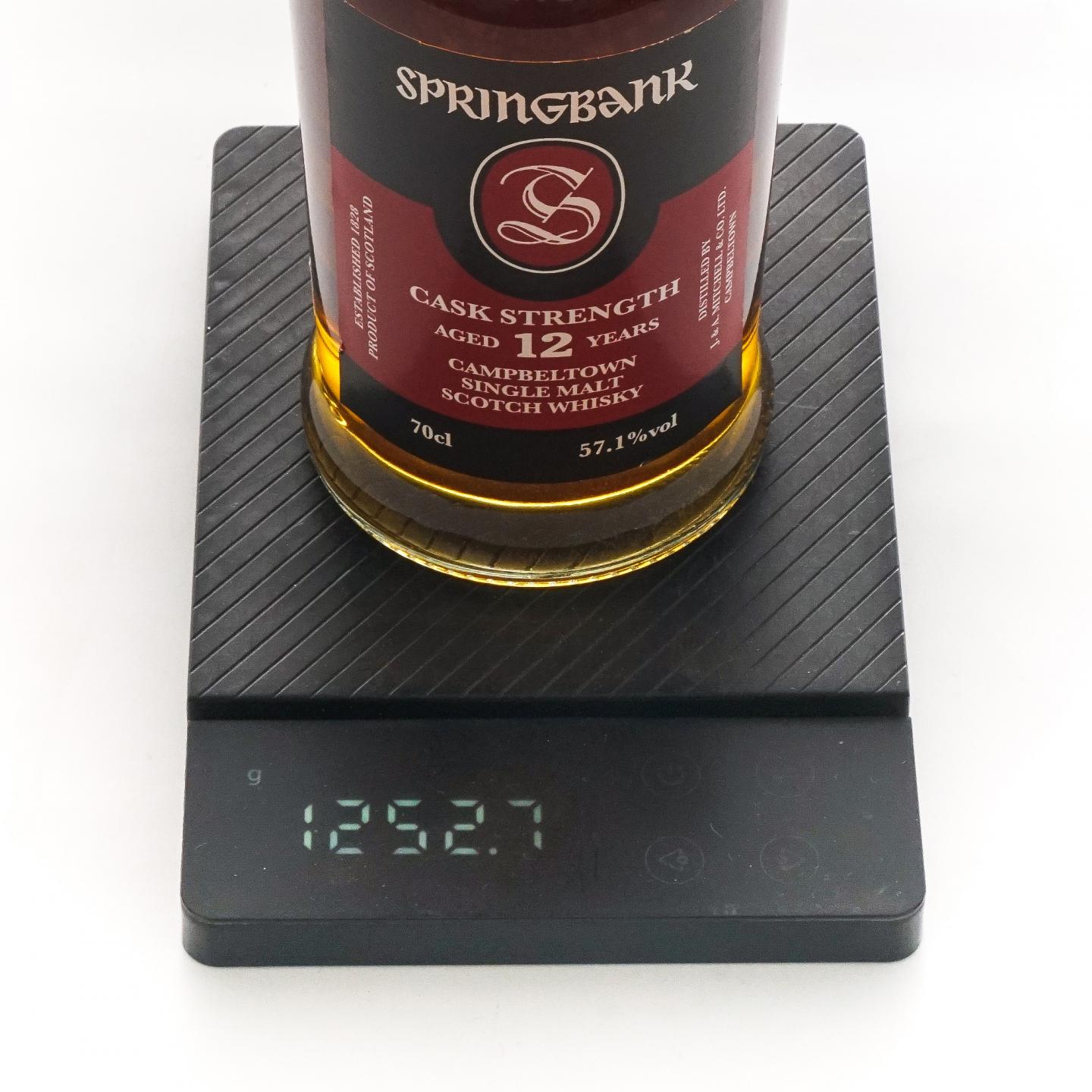 Springbank 云顶 12年 2019 红标 桶强 57.1%