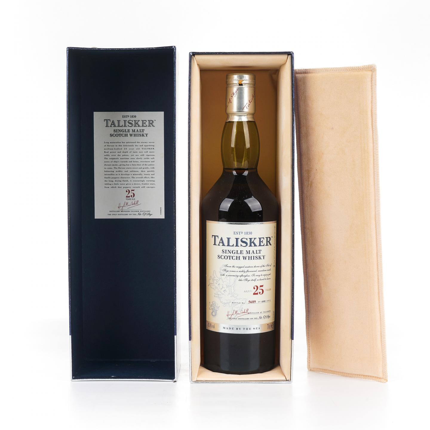 Talisker 泰斯卡 25年 2014版 45.8%