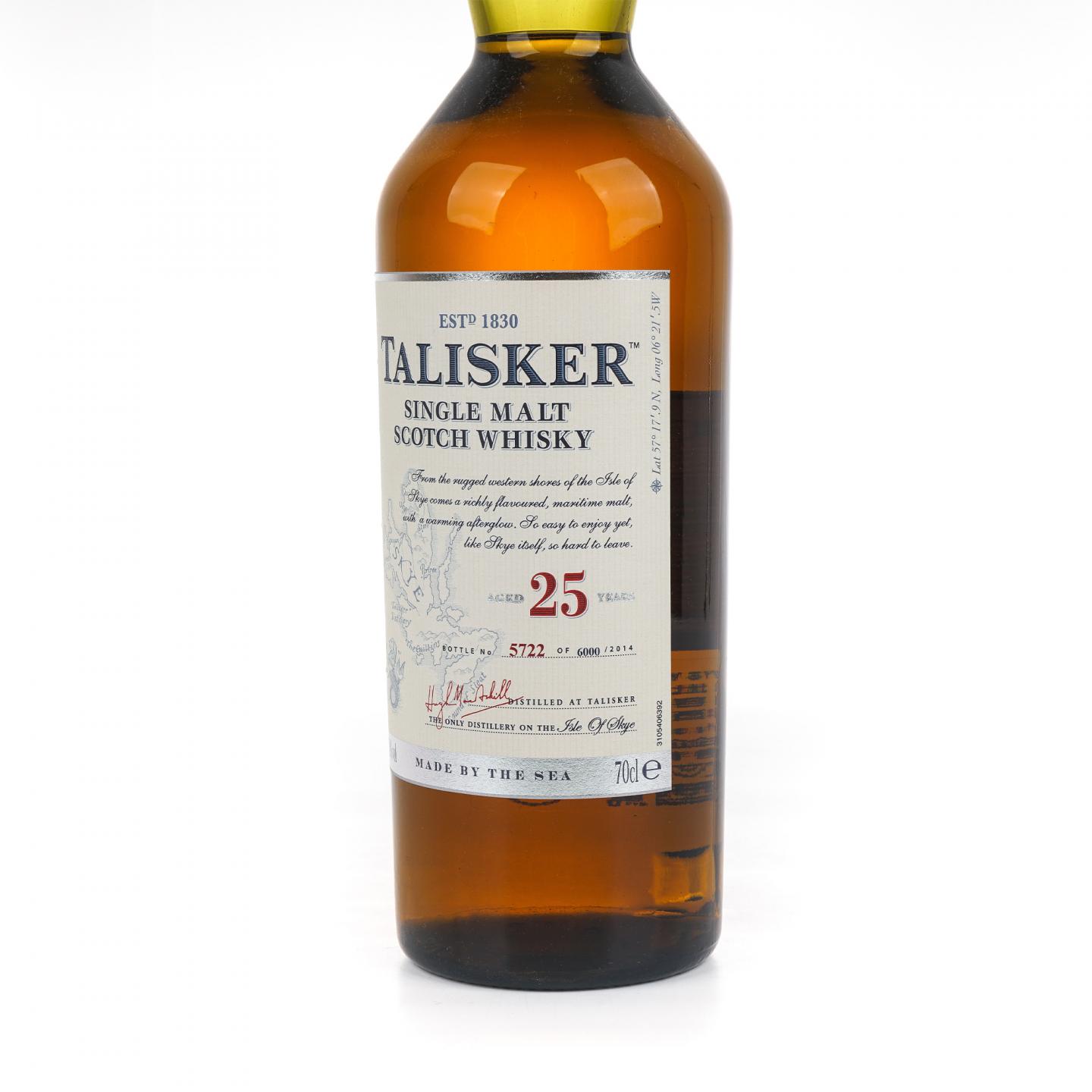 Talisker 泰斯卡 25年 2014版 700ml