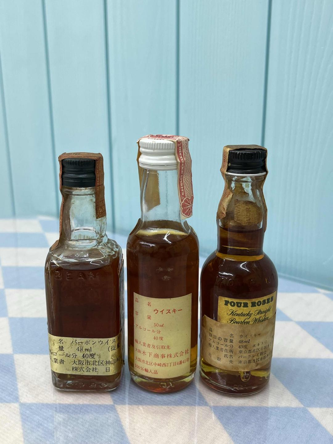 70年代 美国稀有波本小酒版*3