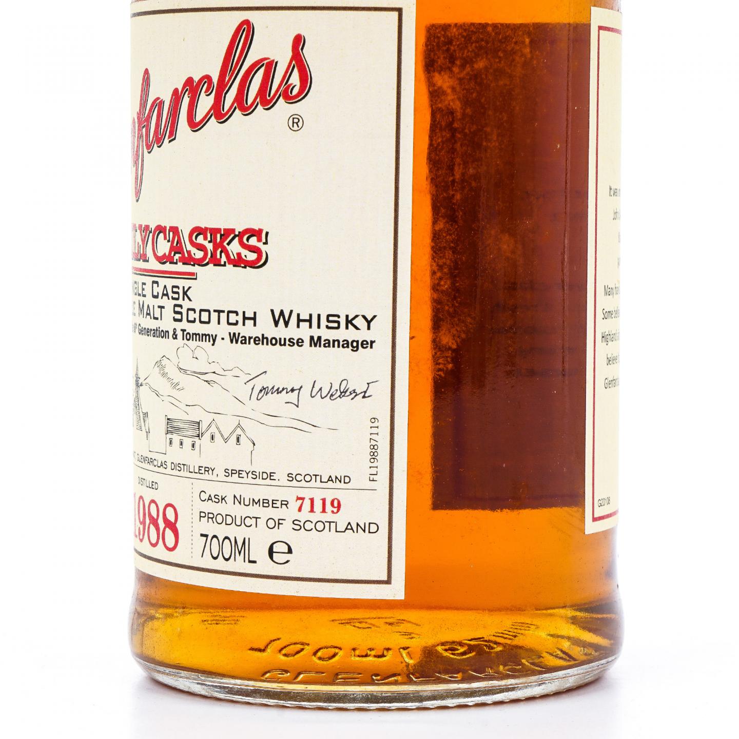 Glenfarclas 格兰花格 1988-2017 家族桶 单桶#7119