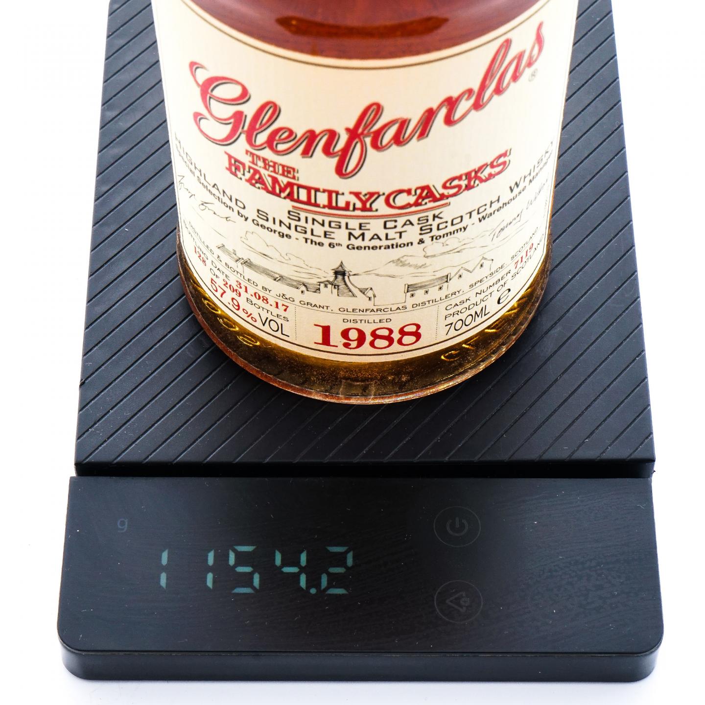 Glenfarclas 格兰花格 1988-2017 家族桶 单桶#7119