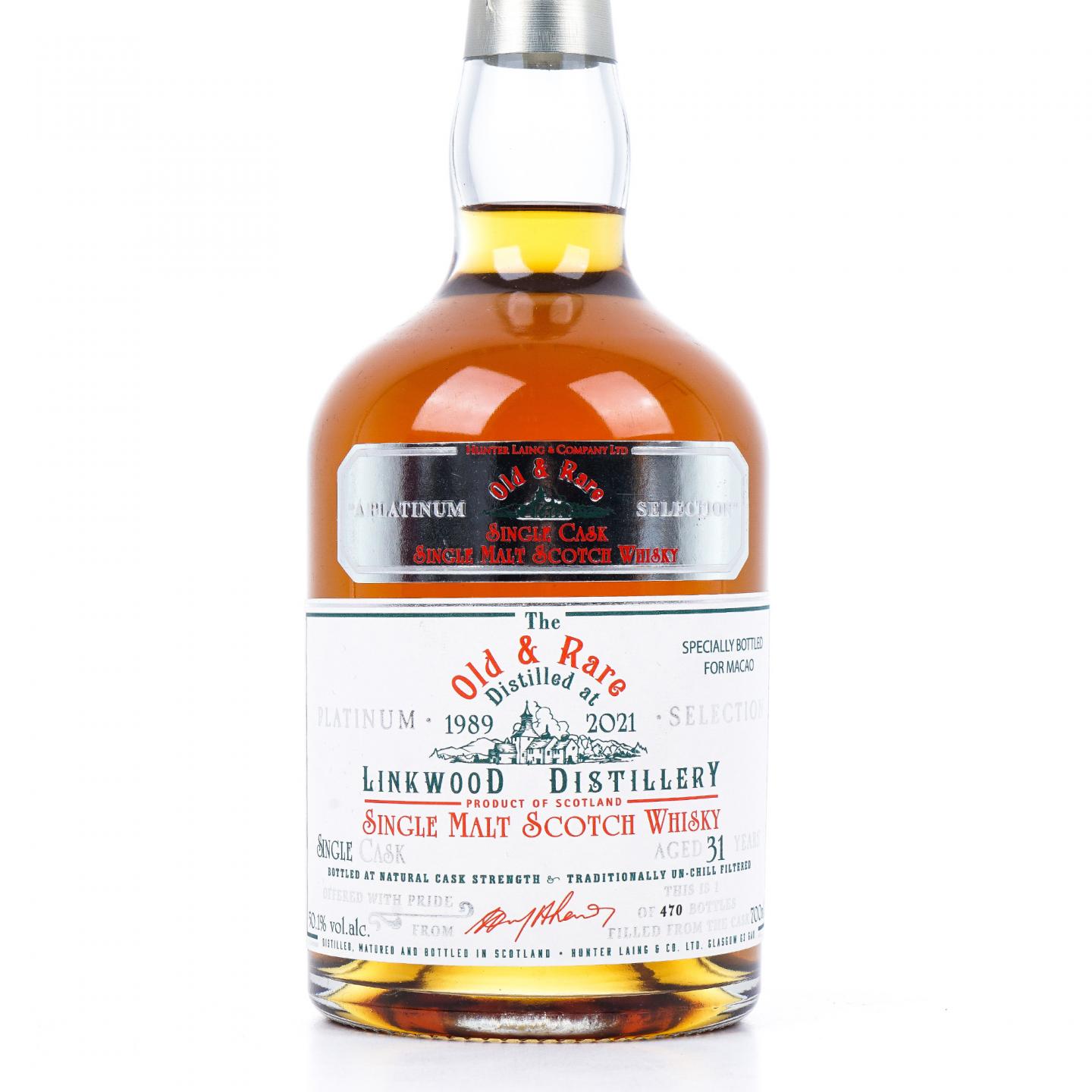 Linkwood 林可伍德 31年 1989-2021 单桶桶强 HL Old & Rare