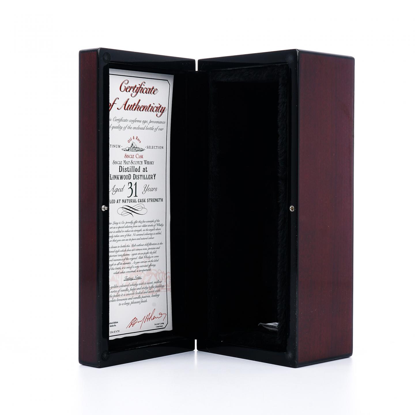 Linkwood 林可伍德 31年 1989-2021 单桶桶强 HL Old & Rare