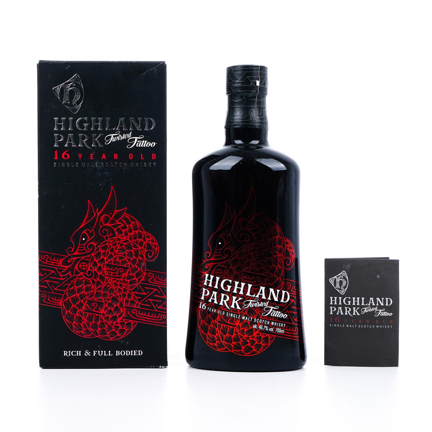 Highland Park 高原骑士 16年 Twisted Tattoo 700ml