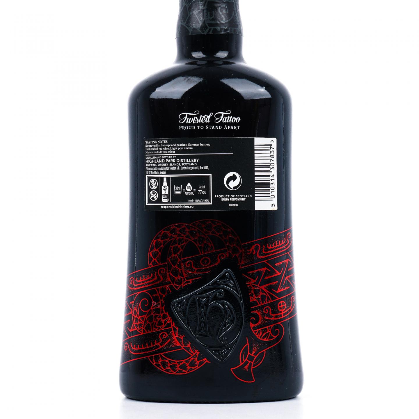 Highland Park 高原骑士 16年 Twisted Tattoo 700ml
