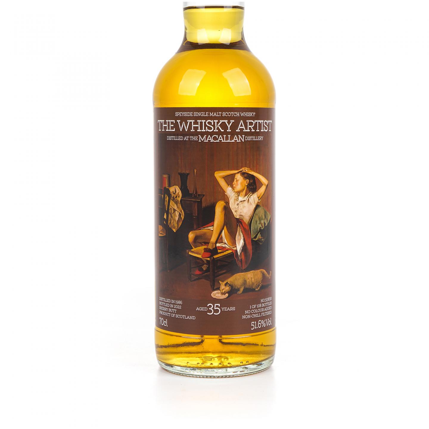 秘密斯佩塞 35年 1986-2022 雪莉桶#51383R