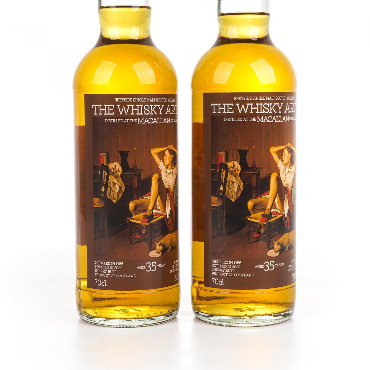 秘密斯佩塞 35年 1986-2022 雪莉桶#51383R 2支组