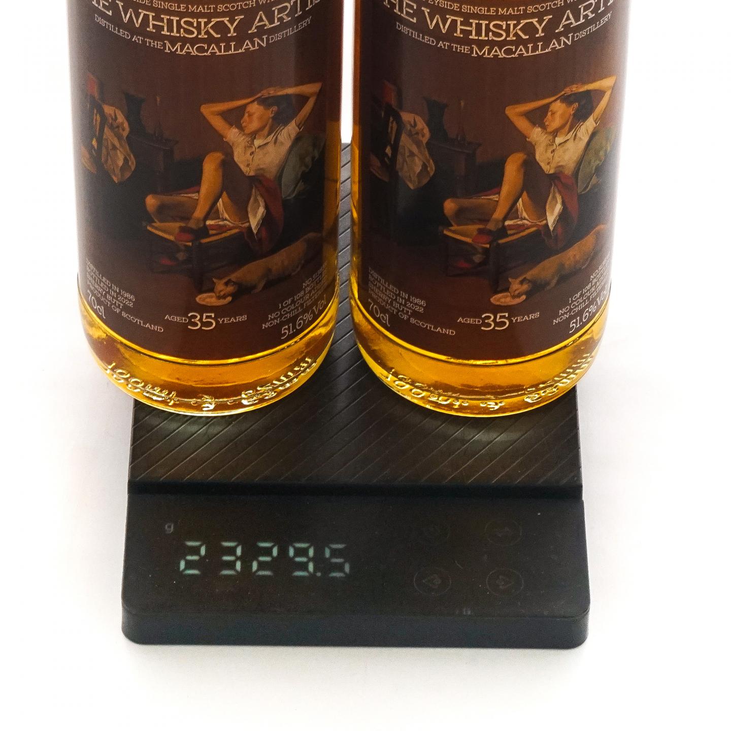 秘密斯佩塞 35年 1986-2022 雪莉桶#51383R 2支组