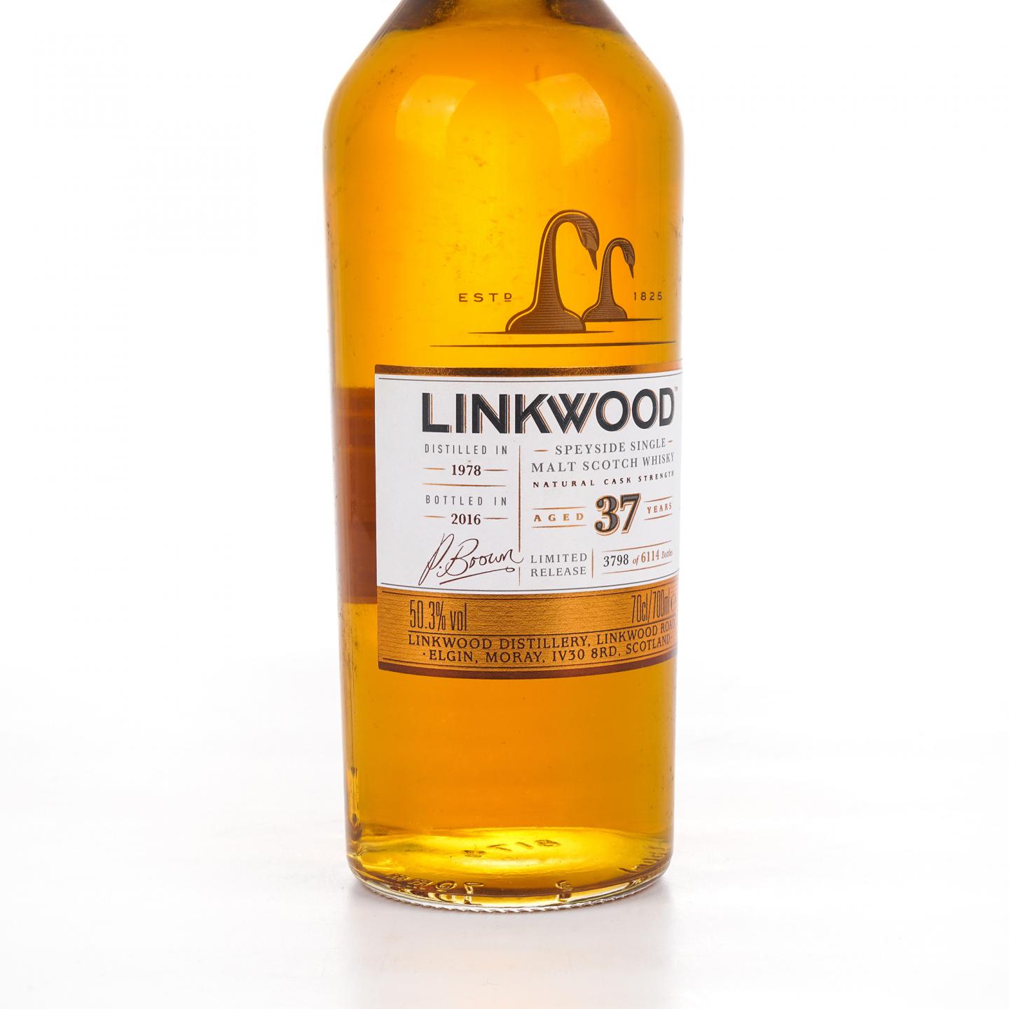 Linkwood 林可伍德 37年 1978-2016 桶强限量版 行货