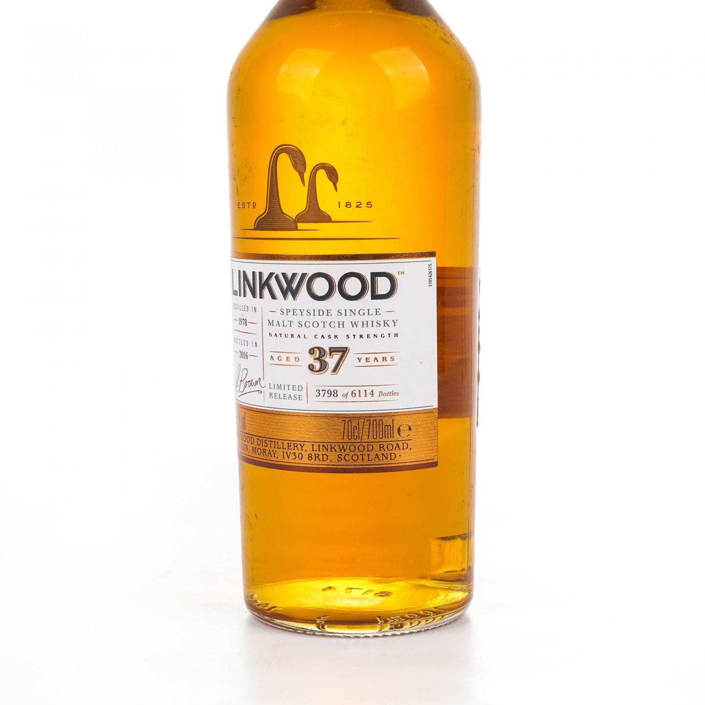 Linkwood 林可伍德 37年 1978-2016 桶强限量版 行货