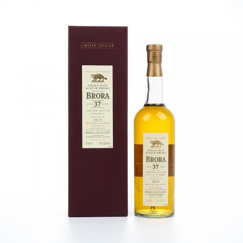 Brora 布朗拉 37年 2015 SR系列 桶强 50.4%Vol.
