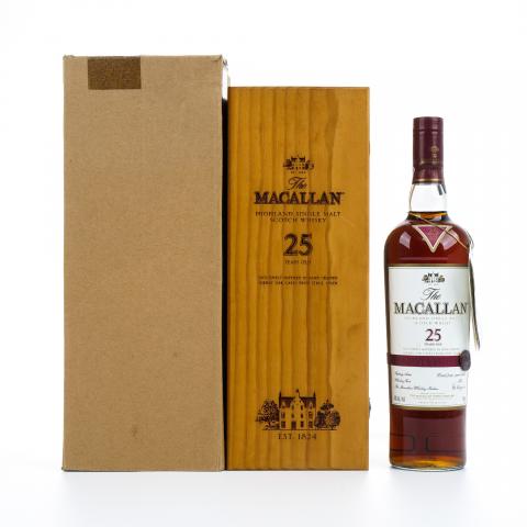 Macallan 麦卡伦 25年 雪莉桶 红腰带 750ml