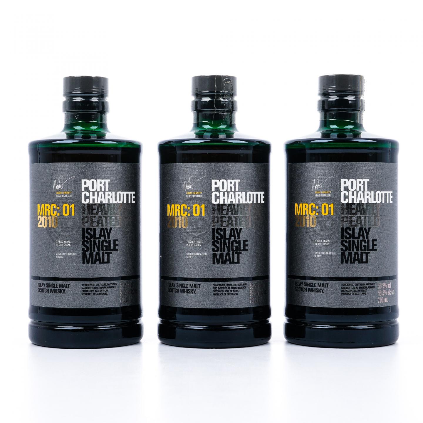 Bruichladdich 布赫拉迪 波夏 2010 重泥煤 行货 3瓶组