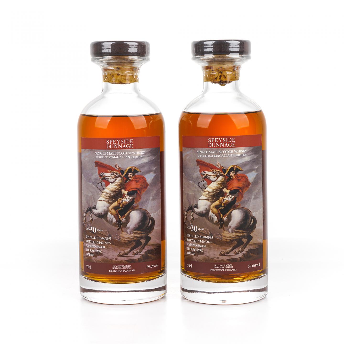 秘密斯佩塞 30年 1995-2025 雪莉桶#582458 2瓶组