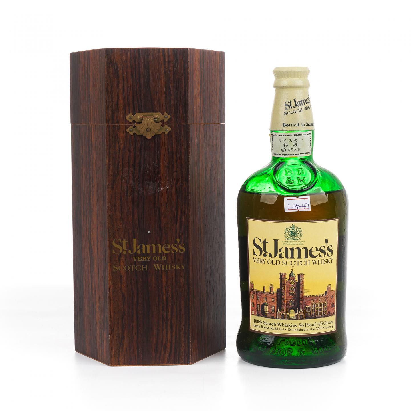 St. James's 特级 调和威士忌 Berry Bros & Rudd 760ml