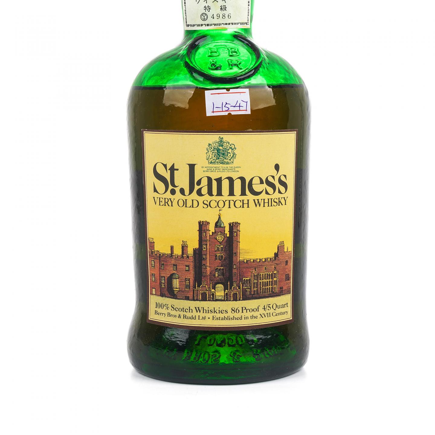 St. James's 特级 调和威士忌 Berry Bros & Rudd 760ml