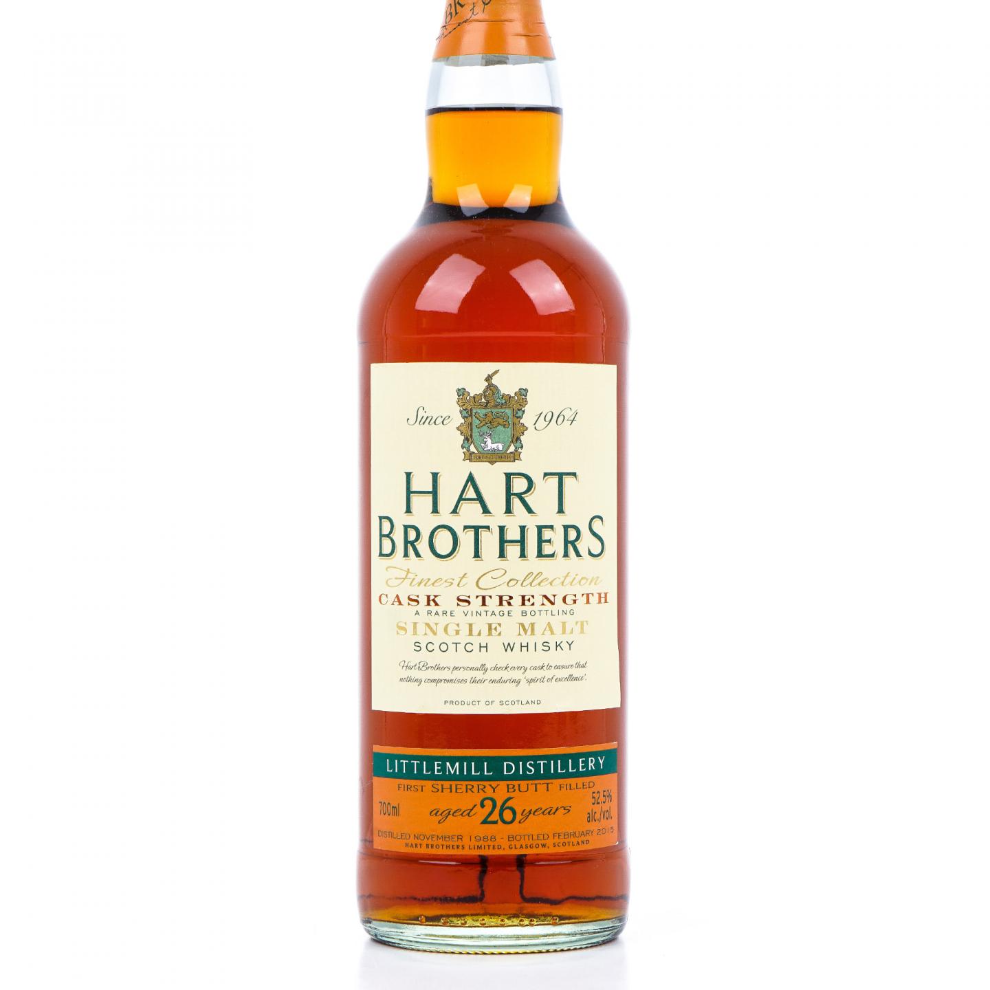 Littlemill 小磨坊 26年 1988-2015 初填雪莉桶强 HB