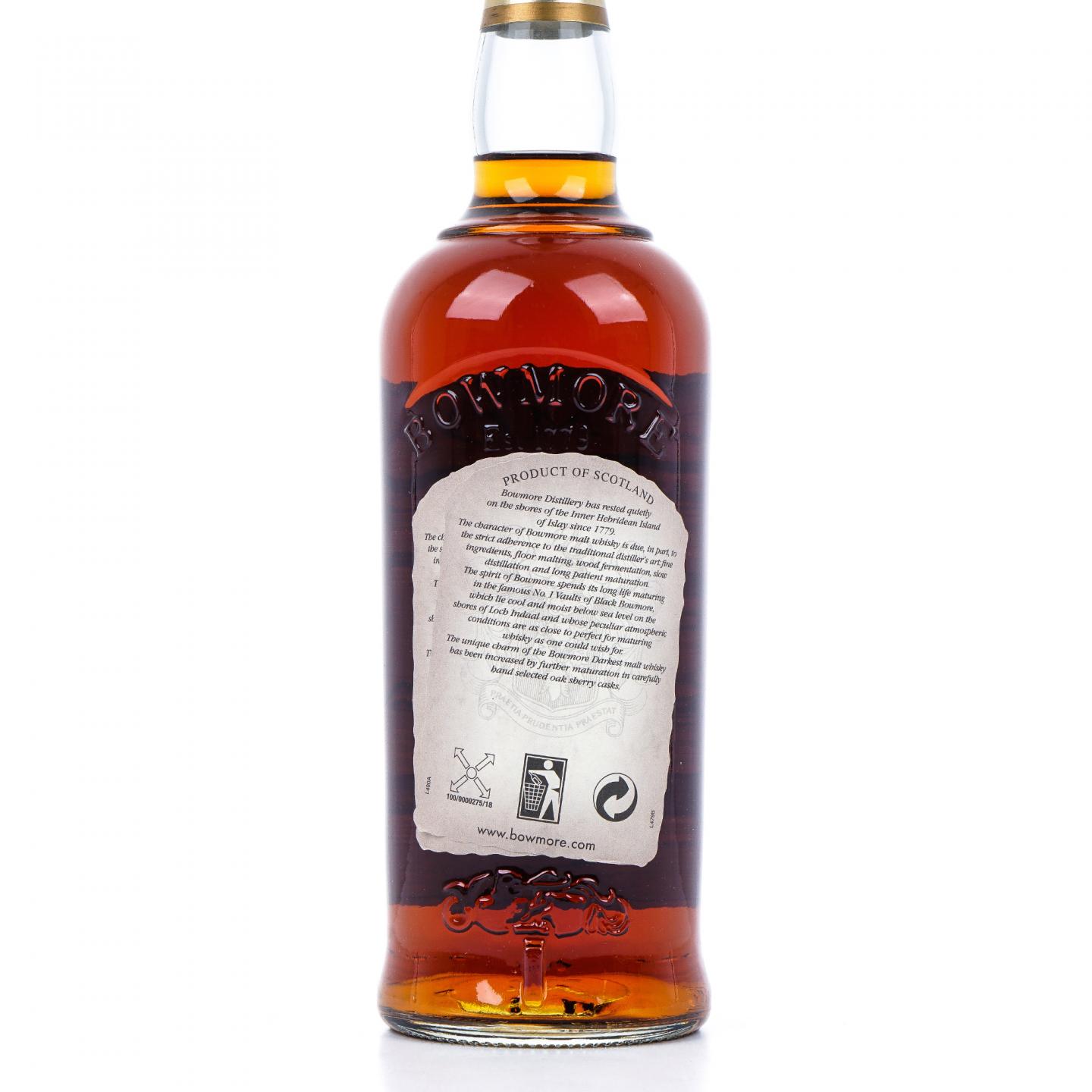 Bowmore 波摩 海鸥标 Darkest 43%