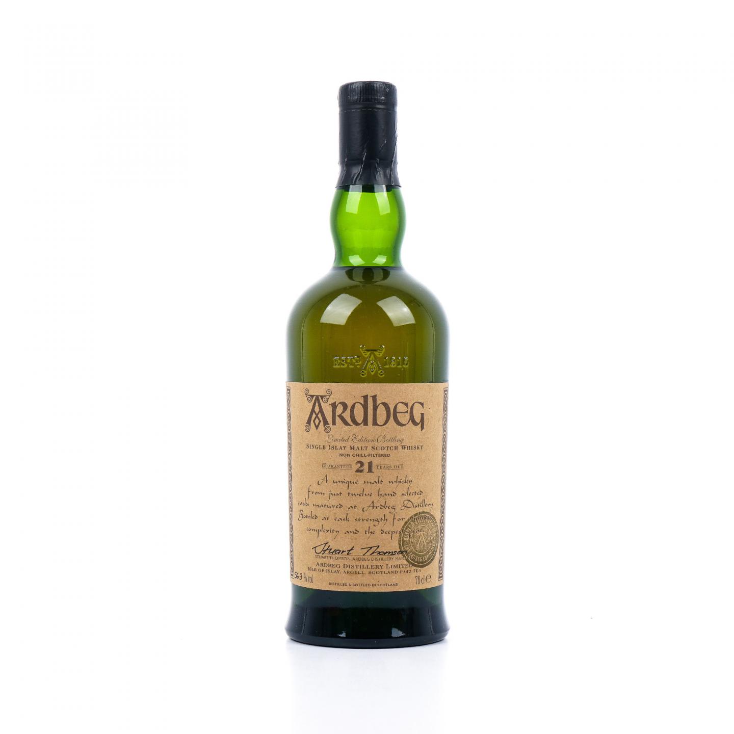 Ardbeg 阿贝 21年 2001 会员版 桶强