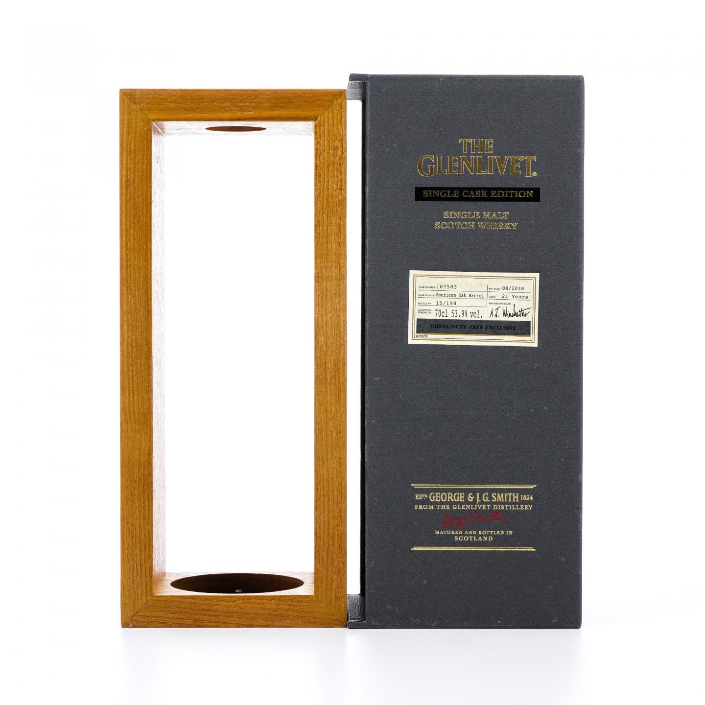 Glenlivet 格兰威特 21年 2018 单桶#107503