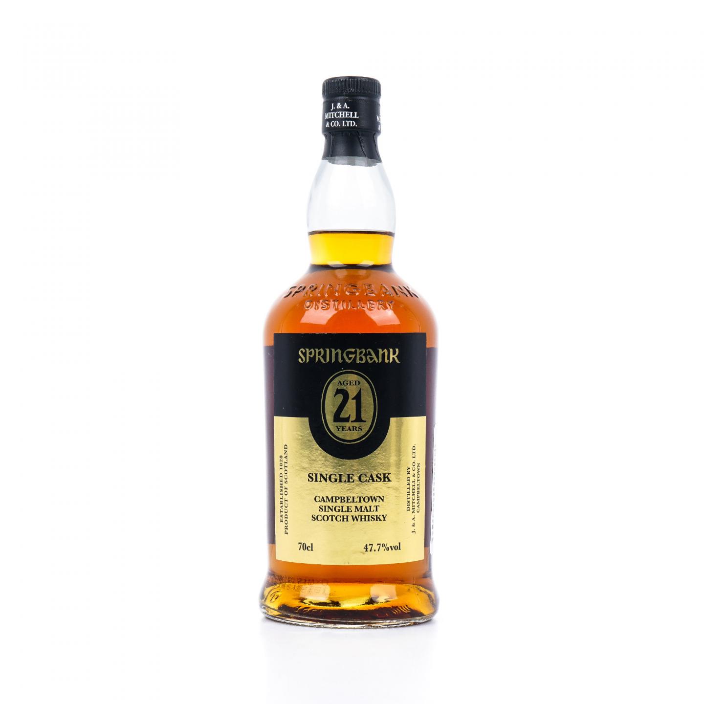 Springbank 云顶 21年 雪莉单桶
