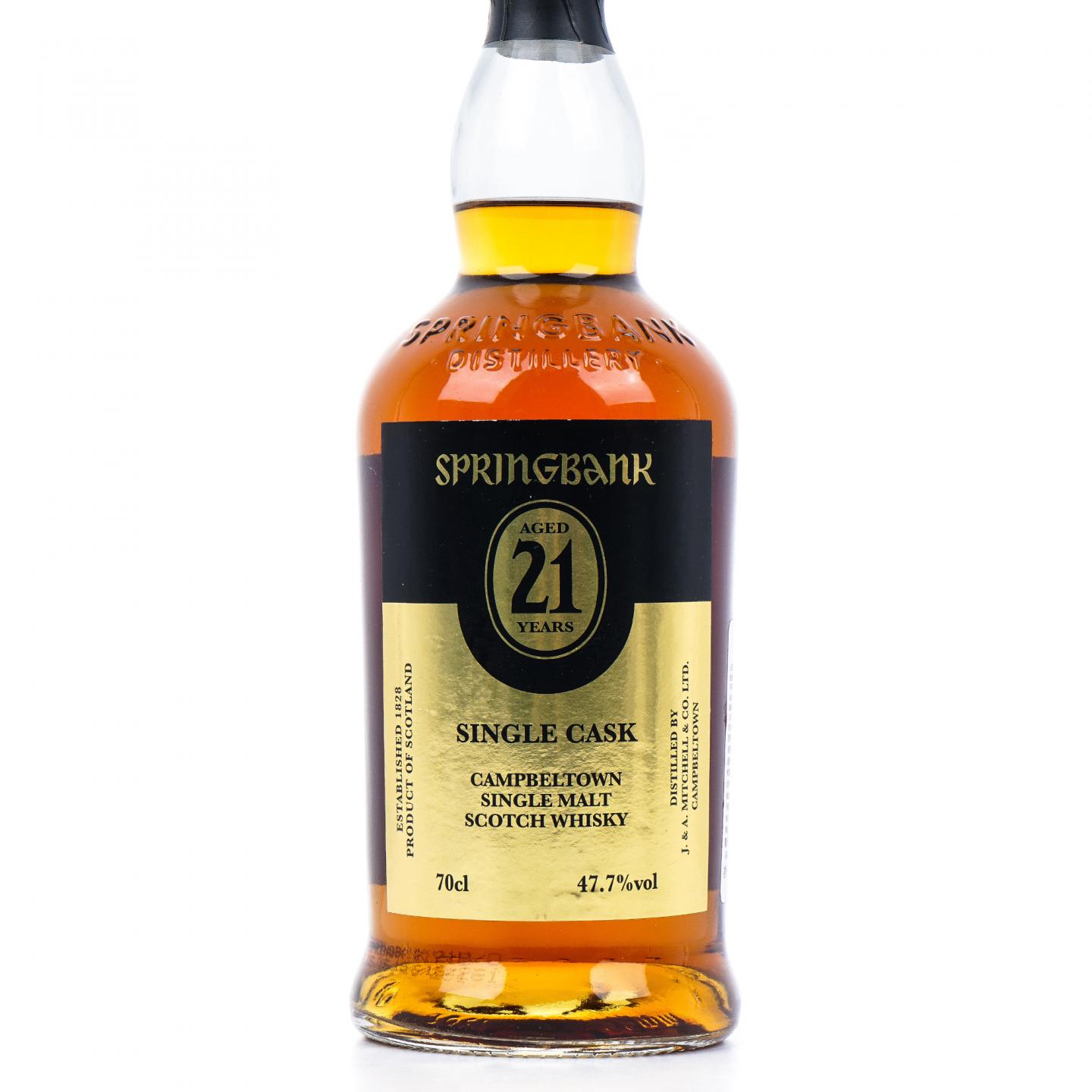 Springbank 云顶 21年 雪莉单桶