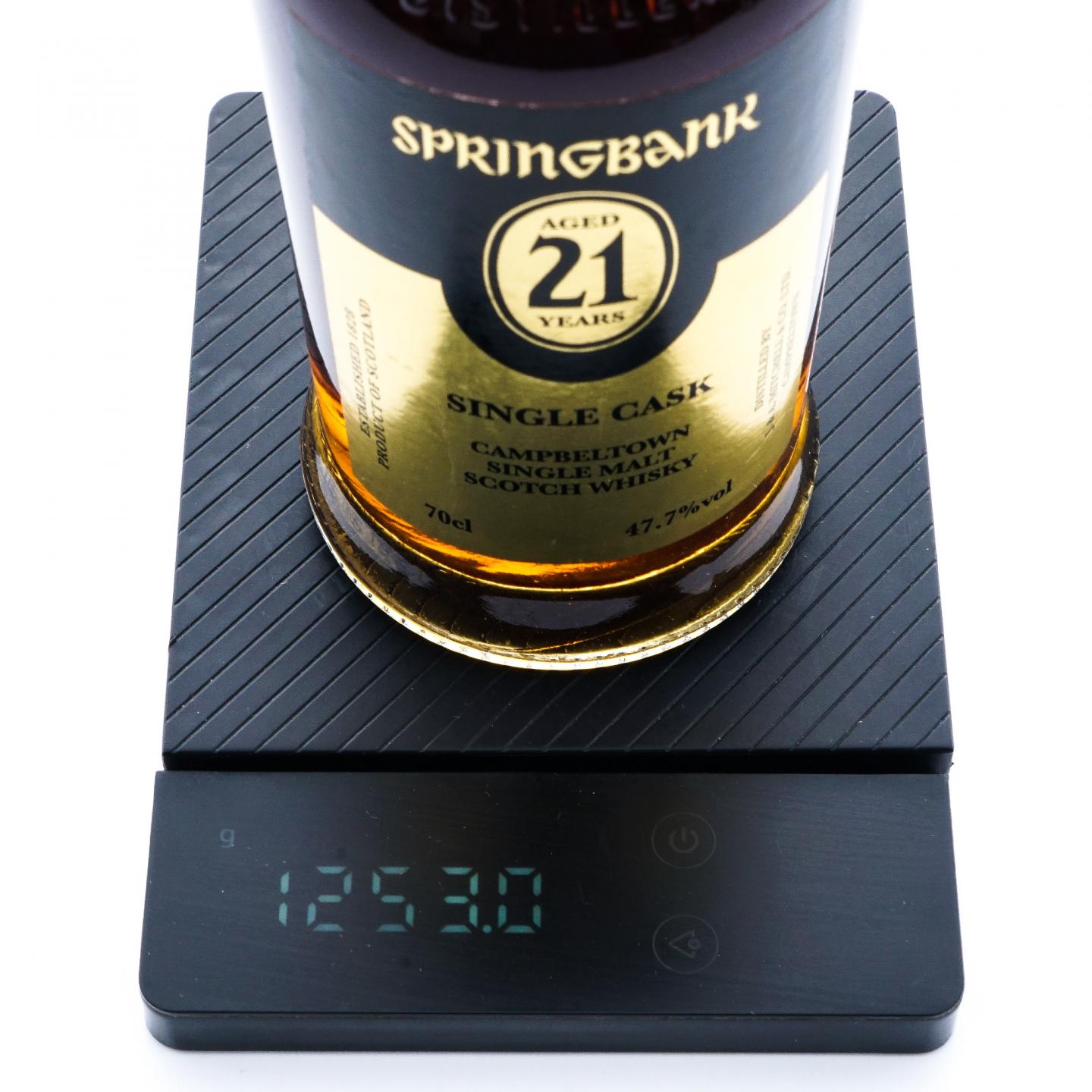 Springbank 云顶 21年 雪莉单桶