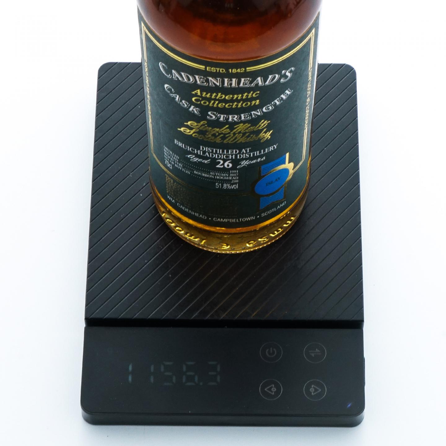 Bruichladdich 布赫拉迪 26年 1991-2017 Cadenhead