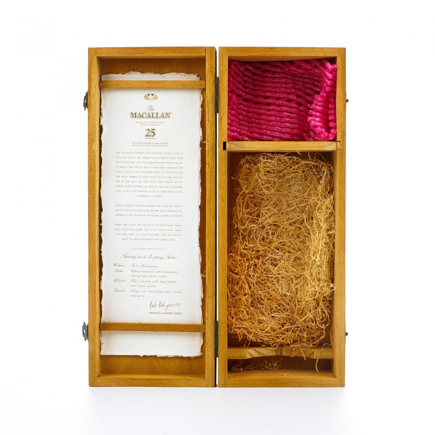 Macallan 麦卡伦 25年 红腰带 木盒