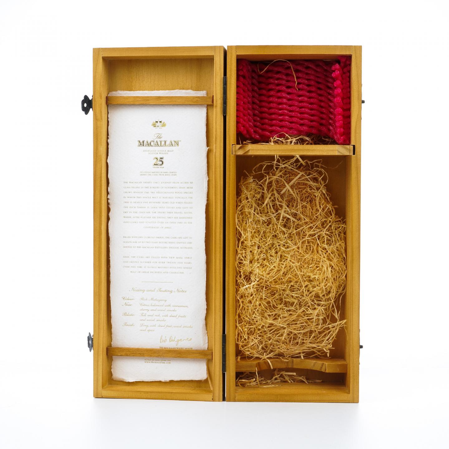 Macallan 麦卡伦 25年 红腰带 木盒 700ml