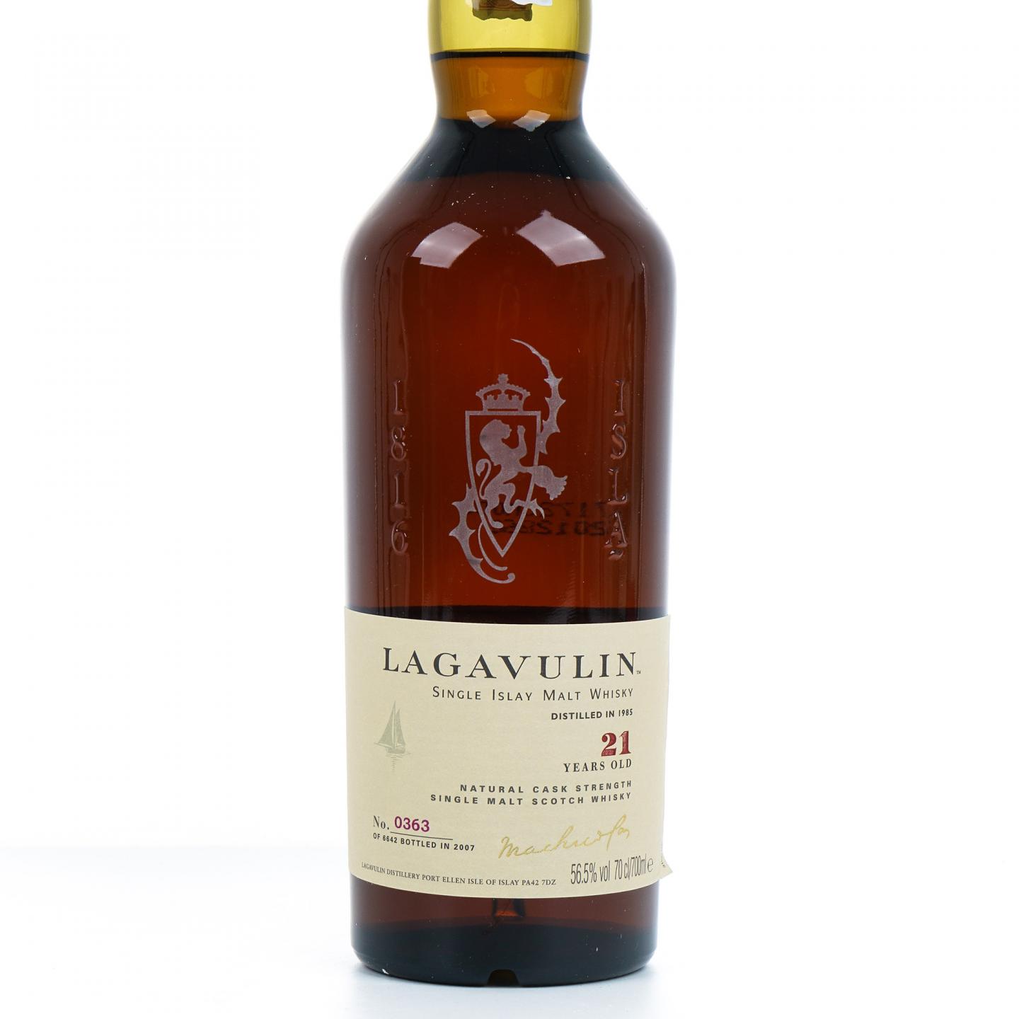 Lagavulin 乐加维林 21年 1985-2007 SR