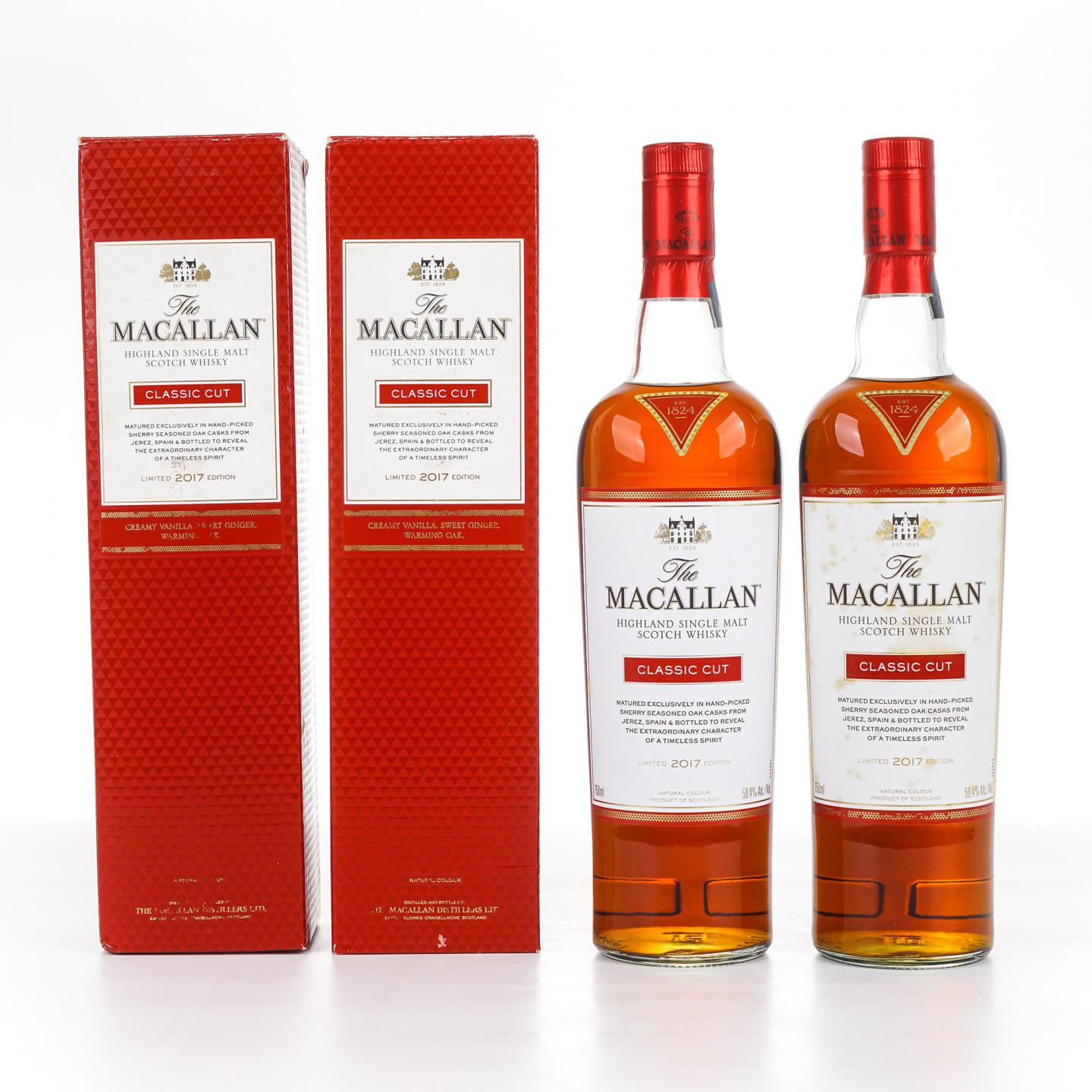 Macallan 麦卡伦 Classic Cut 2017 750ml*2瓶组