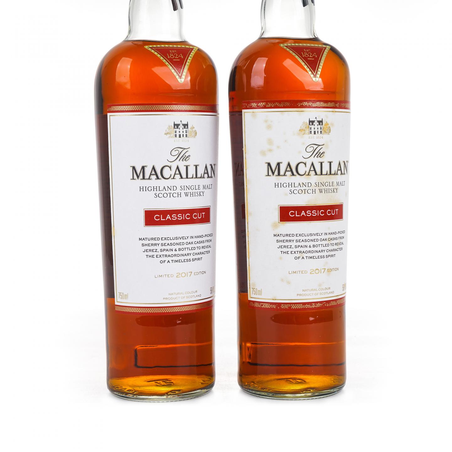 Macallan 麦卡伦 Classic Cut 2017 750ml*2瓶组