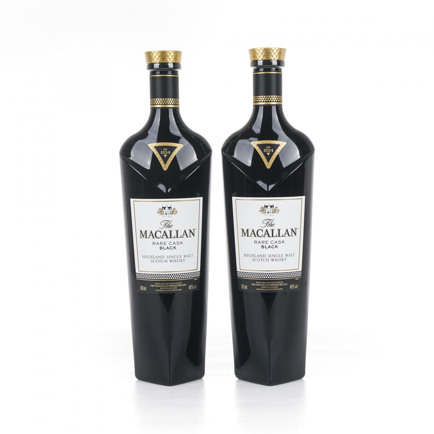 Macallan 麦卡伦 黑钻 Rare Cask Black 1824系列 2瓶组