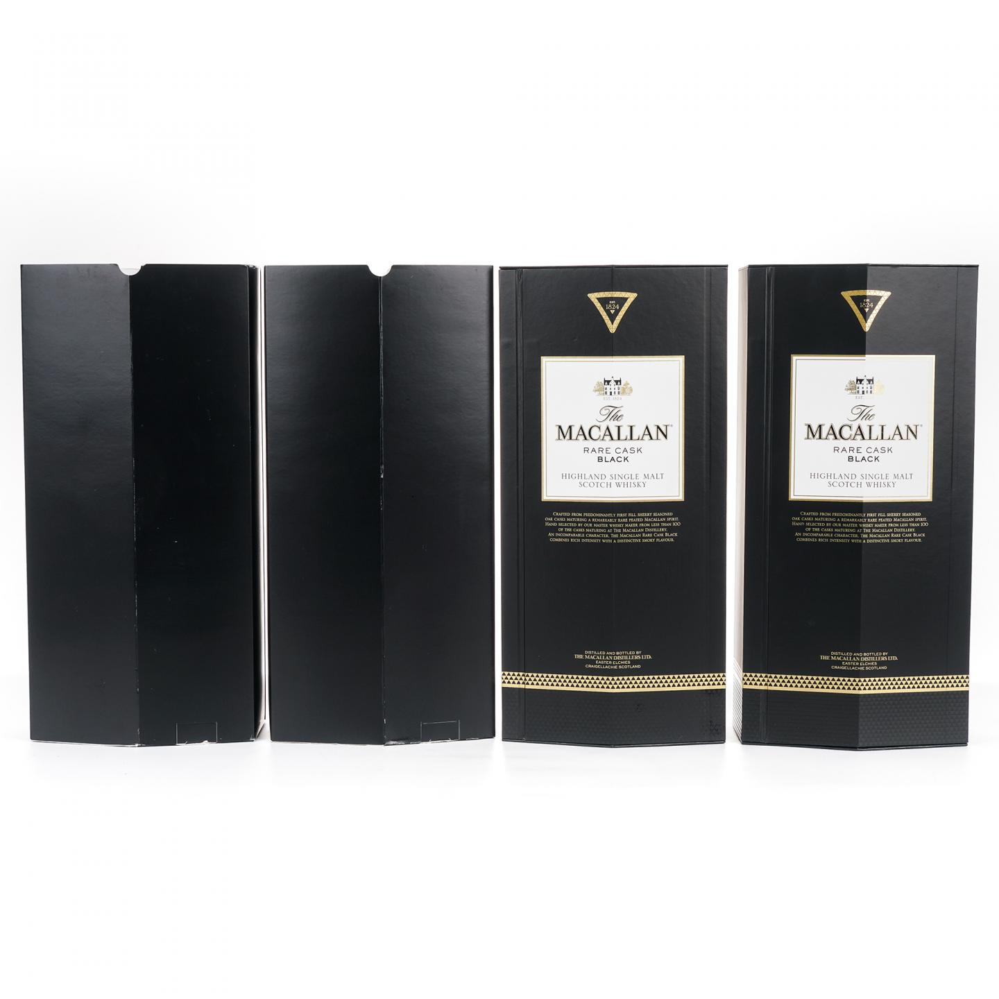 Macallan 麦卡伦 黑钻 Rare Cask Black 1824系列 2瓶组