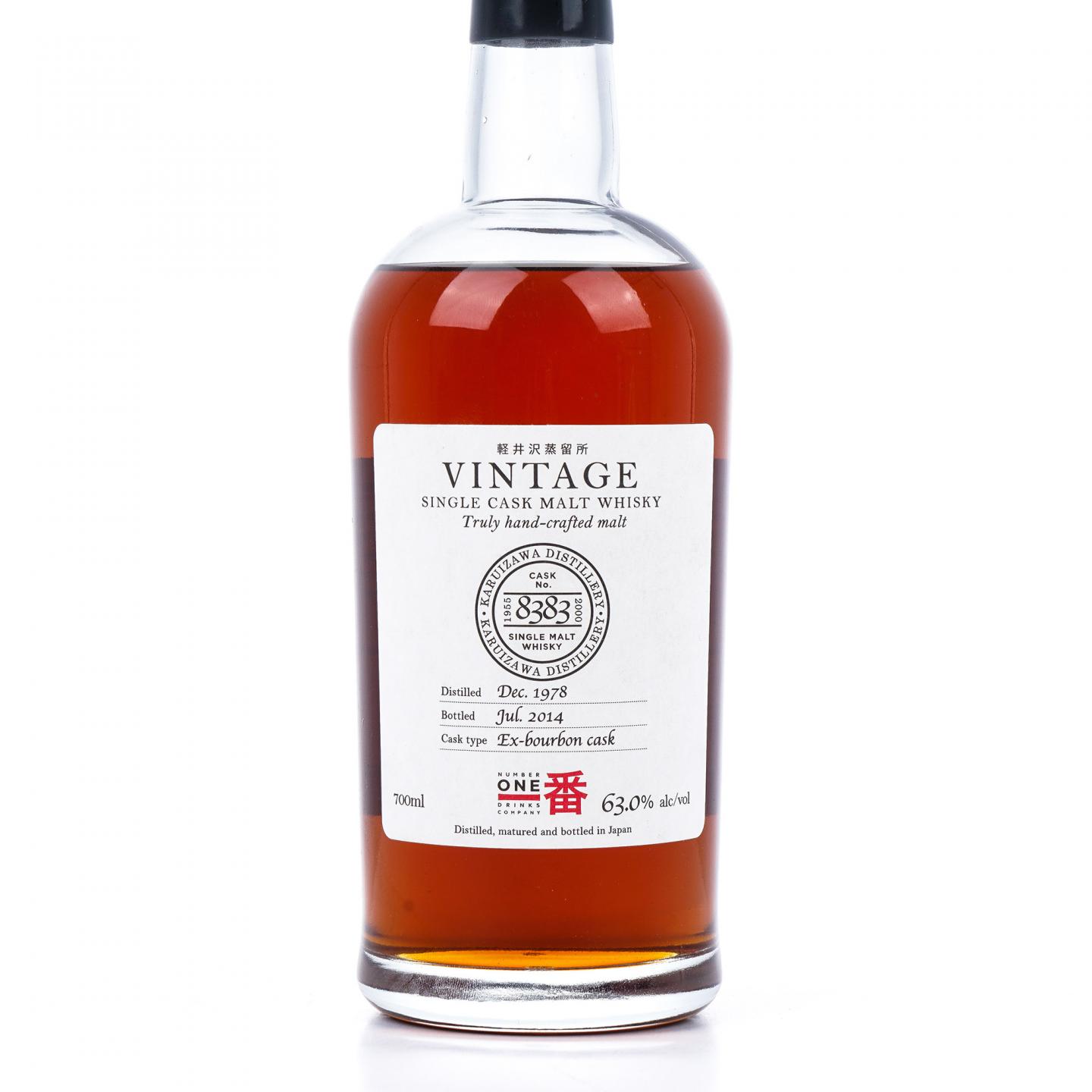 轻井泽 1978-2014 单桶 圈标#8383