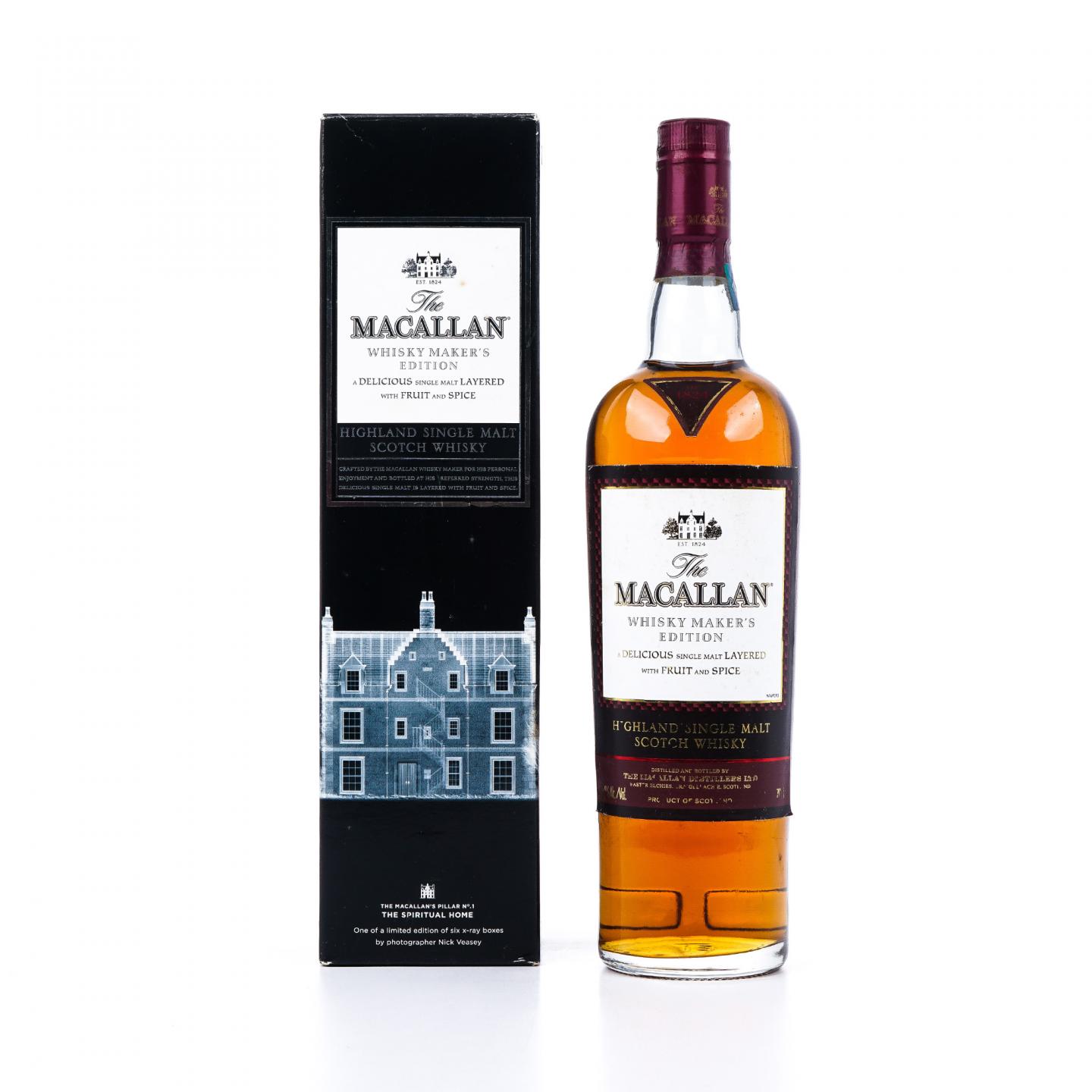 Macallan 麦卡伦 1824系列 Whisky Maker's Edition