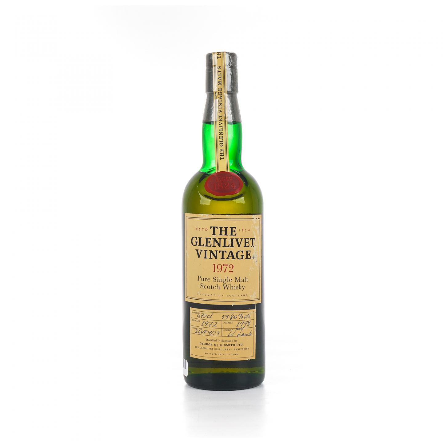Glenlivet 格兰威特 1972-1998 Vintage