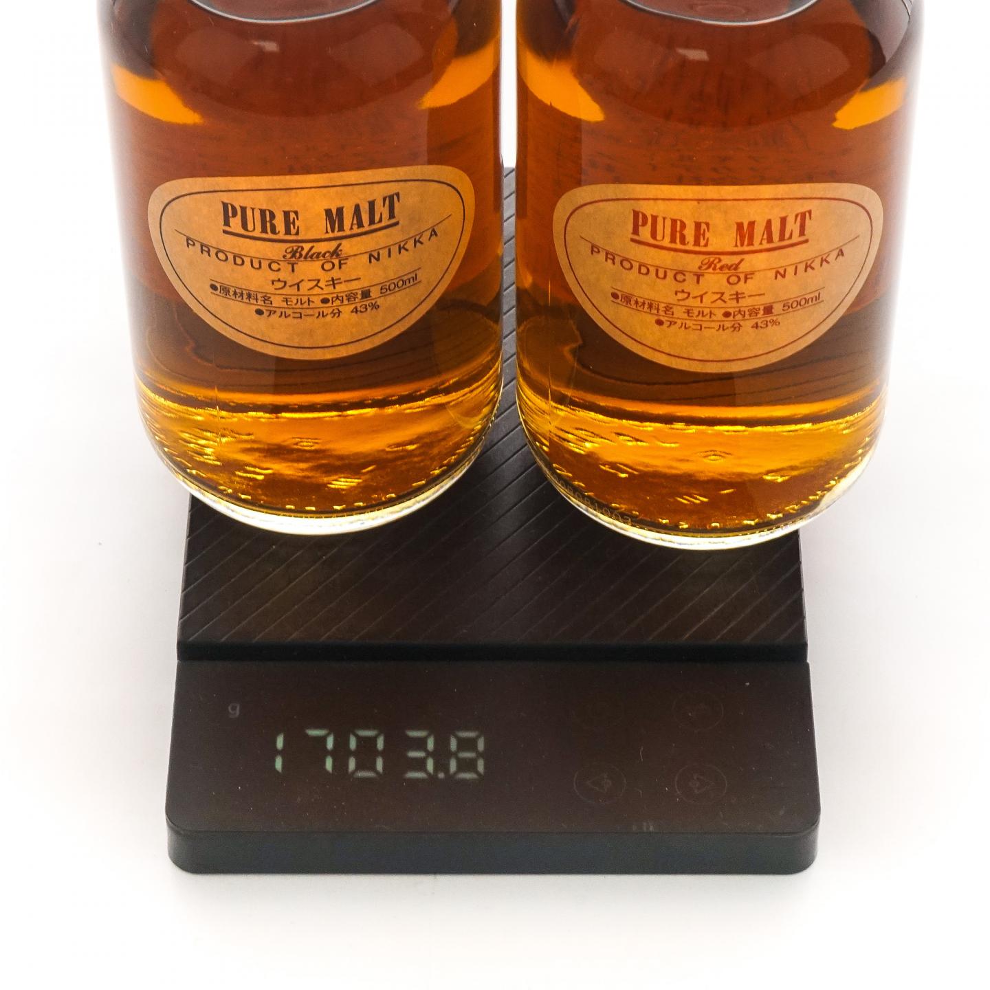 Nikka Pure Malt 红黑标 500ml*2支组