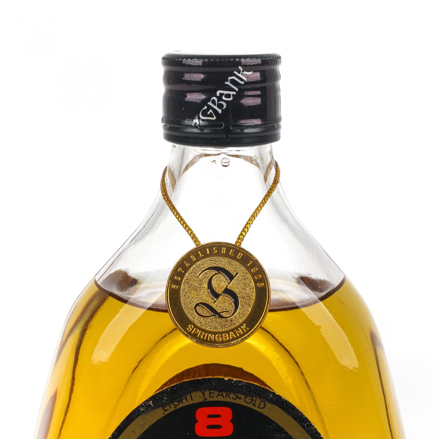 Springbank 云顶 8年 梨形瓶 100% Pure Malt 750ml