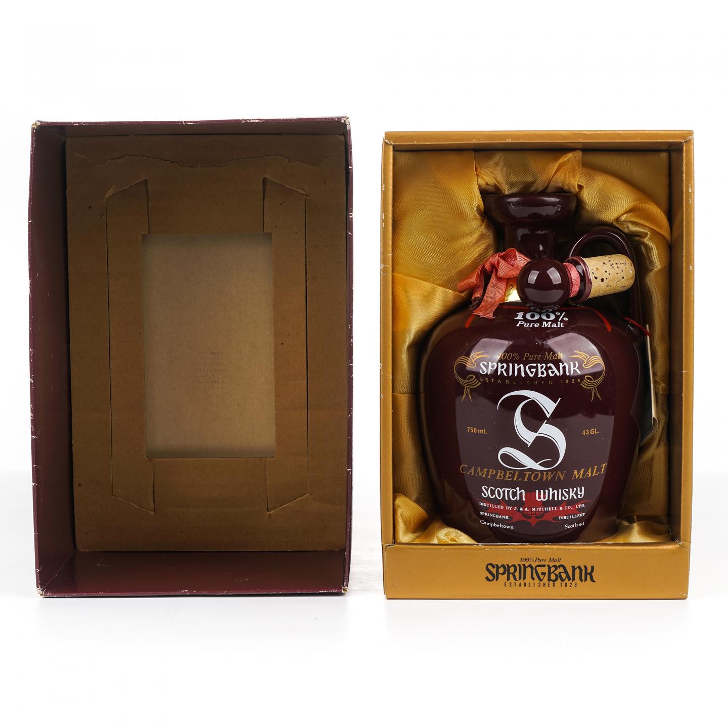 Springbank 云顶 100% Pure Malt 陶瓷瓶 750ml