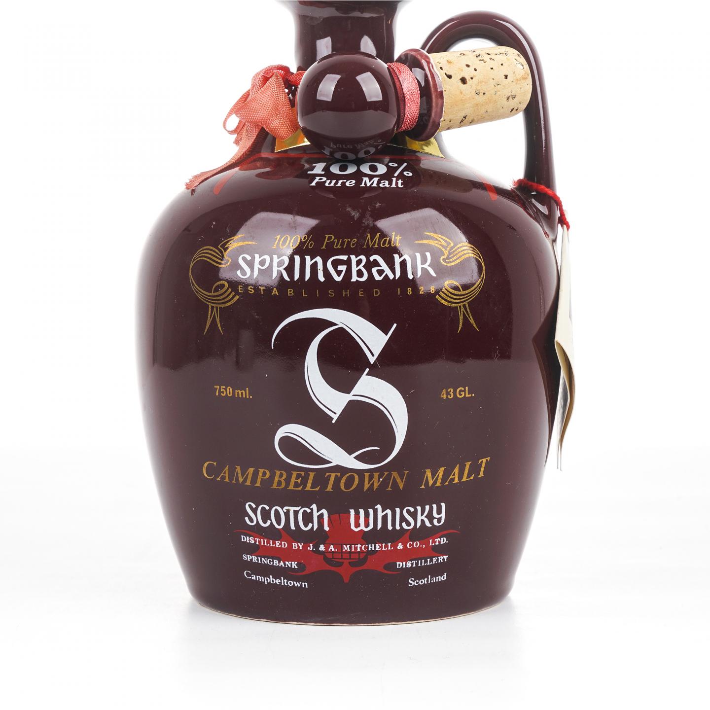 Springbank 云顶 100% Pure Malt 陶瓷瓶 750ml