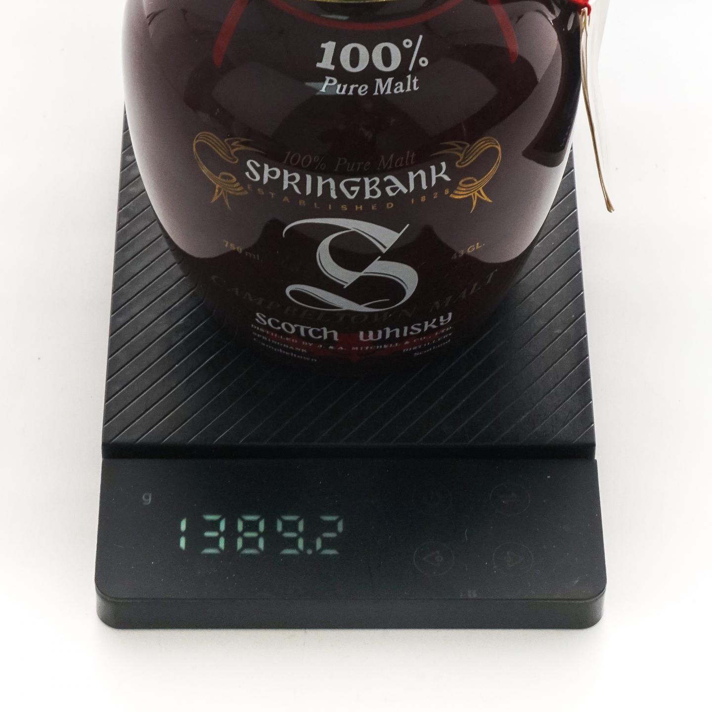 Springbank 云顶 100% Pure Malt 陶瓷瓶 750ml