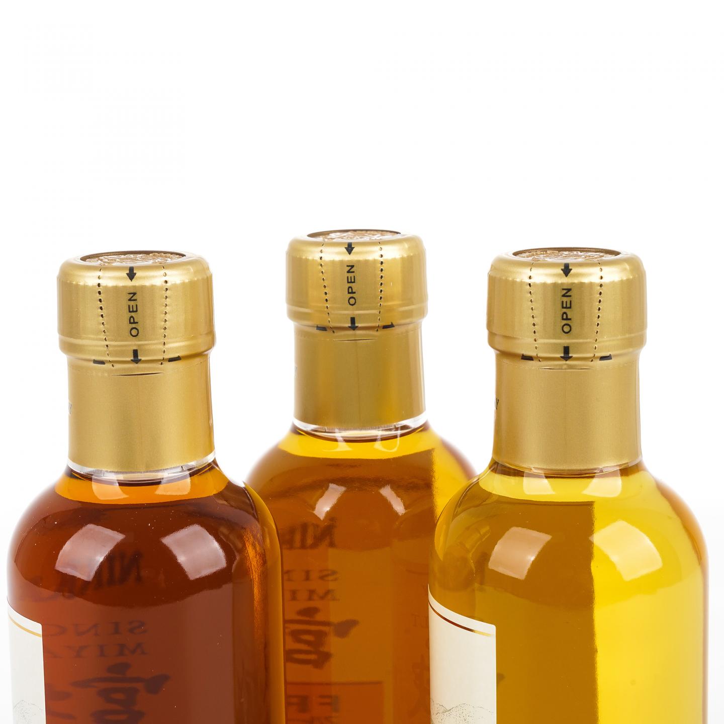 【中样】宫城峡 风味桶 Distillery Limited 180ml*3支组