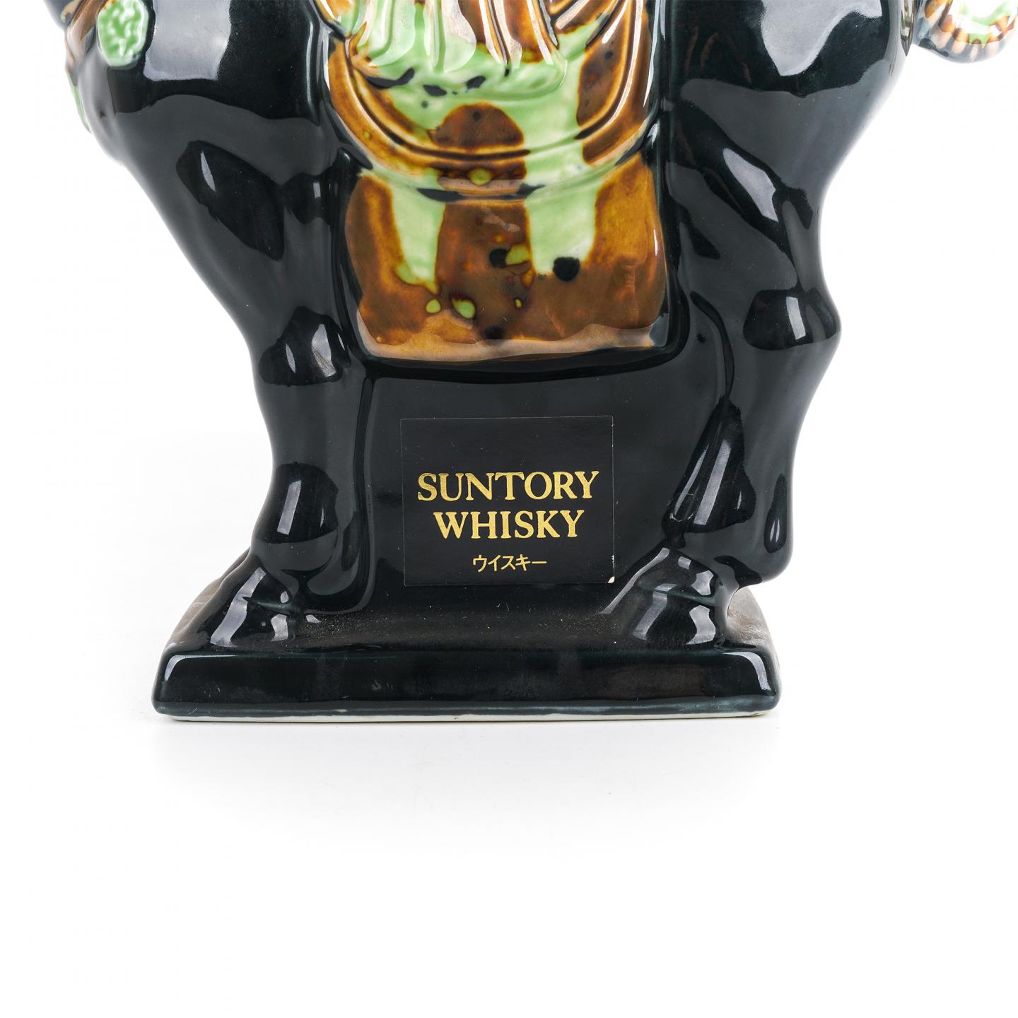 三得利 1990 生肖马纪念瓶 600ml